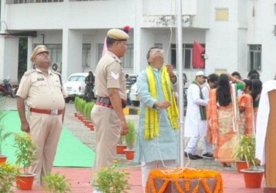Ratan Lal hijacks all Programs on I-Day 2022 after CM Ratan Lal hijacks all Programs on I-Day 2022 after CM